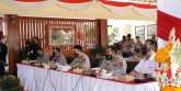 Jajaran Polda Nusa Tenggara Barat (NTB) saat rapat bareng Komisi III DPR RI di Kota Mataram/Ist 