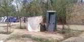 Toilet yang sudah rusak di lokasi pengungsian/RMOL