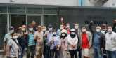 Para aktivis saat akan bertolak ke Jombang/Net