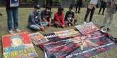 Aliansi Mahasiswa Merdeka saat menggelar aksi di KPK/Net