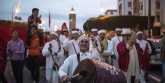 Orang Maroko menyambut kemenangan timnas dengan menabuh genderang mereka di Rabat