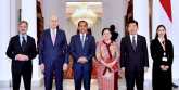 Presiden Joko Widodo menjamu lima ketua parlemen anggota MIKTA di Istana Merdeka, Jakarta/Net